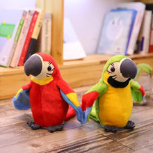 Load image into Gallery viewer, Talking Parrot Electronic Plush Toys Speaking Recording Repeats Cute Soft Musical Toy That Flaps Wings Kids Baby Gift
