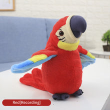 Load image into Gallery viewer, Talking Parrot Electronic Plush Toys Speaking Recording Repeats Cute Soft Musical Toy That Flaps Wings Kids Baby Gift
