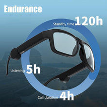 Load image into Gallery viewer, 5.3 Smart Bluetooth Glasses Outdoor Running Cycling Semi-Open Speaker Stereo Wireless Phone Headset Polarized Sunglasses
