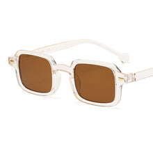 Load image into Gallery viewer, 1PC Outdoor Cycling Sports Retro Square HD Sunglasses UV400 Sun Protection Leopard Print Candy Sunglasses
