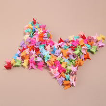 Load image into Gallery viewer, Colorful Butterfly Hair Clips Children's Hair Scrub Accessories Girls Bangs Hair Claw Clip Ponytail Clip
