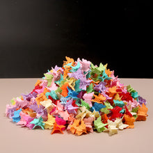 Load image into Gallery viewer, Colorful Butterfly Hair Clips Children's Hair Scrub Accessories Girls Bangs Hair Claw Clip Ponytail Clip
