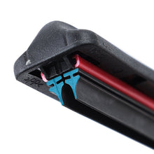Load image into Gallery viewer, Universal 14" 16" 18" 20" 22" Car Windshield Wiper Blades Double Layer Soft Rubber Automotive Replacement Wipers
