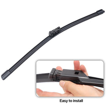 Load image into Gallery viewer, Universal 14" 16" 19" 20" 22" Automotive U-type Soft Rubber Boneless Wiper HD Quiet Durable Car Wiper
