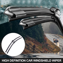 Load image into Gallery viewer, Universal 14" 16" 19" 20" 22" Automotive U-type Soft Rubber Boneless Wiper HD Quiet Durable Car Wiper
