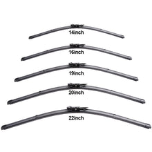 Load image into Gallery viewer, Universal 14" 16" 19" 20" 22" Automotive U-type Soft Rubber Boneless Wiper HD Quiet Durable Car Wiper
