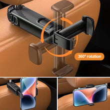 Load image into Gallery viewer, 2 in 1 Car Seat Hook Rear Row Hanger Phone Holder Stable Headrest Hanging Hook Hidden
