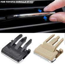 Load image into Gallery viewer, 2Pcs Car Dashboard Air Conditioner Outlet Pick AC Vent Grille Tab Clip Repair Replacement Accessories Kit For Toyota Corolla 07-13
