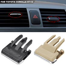 Load image into Gallery viewer, 2Pcs Car Dashboard Air Conditioner Outlet Pick AC Vent Grille Tab Clip Repair Replacement Accessories Kit For Toyota Corolla 07-13
