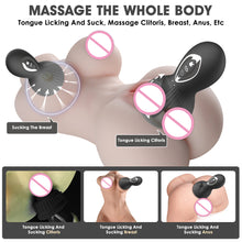 Load image into Gallery viewer, Fully Automatic High-power Motor 4 Major Functions Tongue Licking and Suck Massage Clitoris Breast Anus Breast Pump
