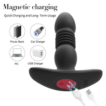 Load image into Gallery viewer, Charging Remote-controlled Silicone Boat Anchor Retractable Vestibular Anal Plug Female Masturbator Adults Sex Toys
