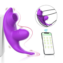 Load image into Gallery viewer, Wearing The Invisible Sucking Brush APP for Vibration Fun and Jumping Eggs Female Mastrubation Sex Toys
