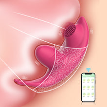 Load image into Gallery viewer, Wearing The Invisible Sucking Brush APP for Vibration Fun and Jumping Eggs Female Mastrubation Sex Toys
