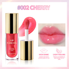Load image into Gallery viewer, Crystal Jelly Moisturizing High Shine Nourishing Lip Oil Plumping Lip Gloss Makeup Sexy Plump Lip Glow Oil Tinted Lip Plumper 5ml 1 Piece Lip Care Oil
