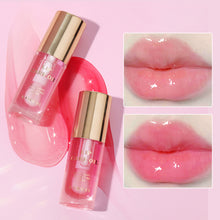 Load image into Gallery viewer, Crystal Jelly Moisturizing High Shine Nourishing Lip Oil Plumping Lip Gloss Makeup Sexy Plump Lip Glow Oil Tinted Lip Plumper 5ml 1 Piece Lip Care Oil
