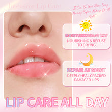 Load image into Gallery viewer, Crystal Jelly Moisturizing High Shine Nourishing Lip Oil Plumping Lip Gloss Makeup Sexy Plump Lip Glow Oil Tinted Lip Plumper 5ml 1 Piece Lip Care Oil
