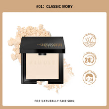 Load image into Gallery viewer, Wet-And-Dry Dual Use Face Setting Powder Oil-control 24 Hours Long Lasting Waterproof Matte Face Makeup Cosmetic Setting Compact Powder
