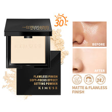Load image into Gallery viewer, Wet-And-Dry Dual Use Face Setting Powder Oil-control 24 Hours Long Lasting Waterproof Matte Face Makeup Cosmetic Setting Compact Powder

