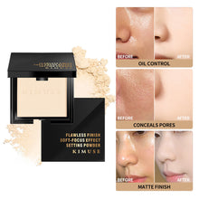 Load image into Gallery viewer, Wet-And-Dry Dual Use Face Setting Powder Oil-control 24 Hours Long Lasting Waterproof Matte Face Makeup Cosmetic Setting Compact Powder
