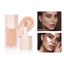 Load image into Gallery viewer, Glitter Glow Dewy Liquid Highlighter Eyeshadow Pen Makeup Glow Face Contour Shimmer Pink White Highlight Pallete Illuminator Cosmetics 6 Colors
