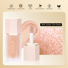 Load image into Gallery viewer, Glitter Glow Dewy Liquid Highlighter Eyeshadow Pen Makeup Glow Face Contour Shimmer Pink White Highlight Pallete Illuminator Cosmetics 6 Colors
