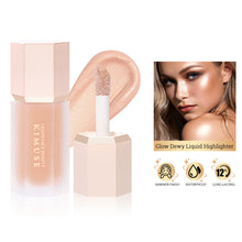 Load image into Gallery viewer, Glitter Glow Dewy Liquid Highlighter Eyeshadow Pen Makeup Glow Face Contour Shimmer Pink White Highlight Pallete Illuminator Cosmetics 6 Colors
