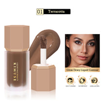 Load image into Gallery viewer, Liquid Contour Stick Natural Matte Finish Highlighters Shadow Waterproof Contouring Wand V-face Shaping Long Lasting Contour Pen Face Makeup
