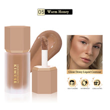 Load image into Gallery viewer, Liquid Contour Stick Natural Matte Finish Highlighters Shadow Waterproof Contouring Wand V-face Shaping Long Lasting Contour Pen Face Makeup
