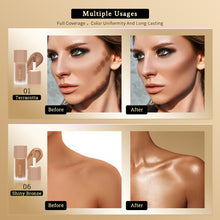 Load image into Gallery viewer, Liquid Contour Stick Natural Matte Finish Highlighters Shadow Waterproof Contouring Wand V-face Shaping Long Lasting Contour Pen Face Makeup
