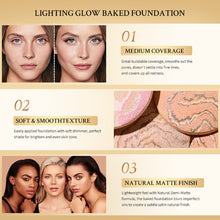 Load image into Gallery viewer, Flawless Finish Soft-Focus Effect Face Setting Powder Oil-control 24 Hours Long Lasting Waterproof Matte Face Makeup Cosmetic Setting Compact Powder
