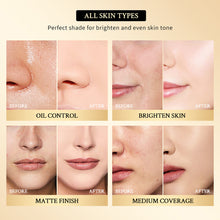 Load image into Gallery viewer, Flawless Finish Soft-Focus Effect Face Setting Powder Oil-control 24 Hours Long Lasting Waterproof Matte Face Makeup Cosmetic Setting Compact Powder
