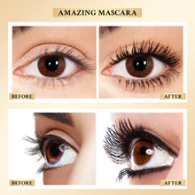Load image into Gallery viewer, Liquid Lash Mascara 24h Long Lasting Waterproof Quick Dry Black Curling Lengthen Long Eyelash Silk Fiber Eyelash Extension Makeup Cosmetic
