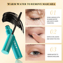 Load image into Gallery viewer, Liquid Lash Mascara 24h Long Lasting Waterproof Quick Dry Black Curling Lengthen Long Eyelash Silk Fiber Eyelash Extension Makeup Cosmetic

