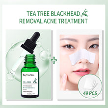 Load image into Gallery viewer, Tea Tree Blackhead Remover Acne Treatment Mask Kit Face Nose Mask Pore Strip Black Mask Peeling Acne Treatment Deep Cleansing Mask Oil Control Skin Care
