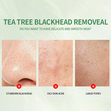 Load image into Gallery viewer, Tea Tree Blackhead Remover Acne Treatment Mask Kit Face Nose Mask Pore Strip Black Mask Peeling Acne Treatment Deep Cleansing Mask Oil Control Skin Care
