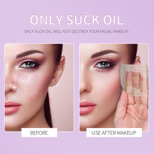 Load image into Gallery viewer, 100Pcs/box Face Cleanser Oil Control Oil Absorbing Paper For Facial Oil Absorbing Soft Paper Fragrance Portable Box Makeup Tools
