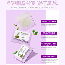 Load image into Gallery viewer, 100Pcs/box Face Cleanser Oil Control Oil Absorbing Paper For Facial Oil Absorbing Soft Paper Fragrance Portable Box Makeup Tools
