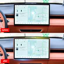 Load image into Gallery viewer, Car Silicone Protective Frame Edge Cover Central Control Navigation Screen Protector Trim Car Accessories For Changan DEEPAL S7
