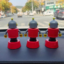 Load image into Gallery viewer, Car Dashboard Bobblehead Solar Energy Robot Shake Head Toy Automatic Shaking Head Doll Car Interior Decorations Home Decoration
