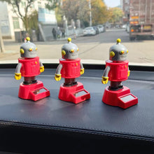 Load image into Gallery viewer, Car Dashboard Bobblehead Solar Energy Robot Shake Head Toy Automatic Shaking Head Doll Car Interior Decorations Home Decoration
