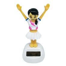Load image into Gallery viewer, Car Interior Solar Dancing Toy Cute Swinging Figurine Doll Dashboard Ornament Auto Home Decoration Solar Powered for Baby Kids Gifts

