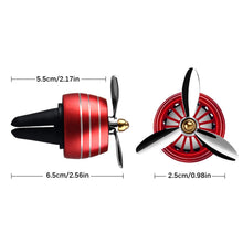 Load image into Gallery viewer, Car Decoration Car Air Vent Freshener Perfume Clip Helicopter with LED Colorful Ambience Light Fan Fragrance Aroma Diffuser
