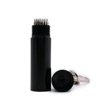 Load image into Gallery viewer, 1PC Pool Cue Leather Tips Needled Aluminum Leather Tip Repair Tool With Key Ring Billiard Accessories
