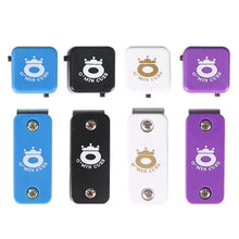 Load image into Gallery viewer, 1PC Billiard Chocolate Powder Clip Strong Magnetic Adsorption Mute Gun Powder Case With Stainless Steel Hook Billiard Accessories
