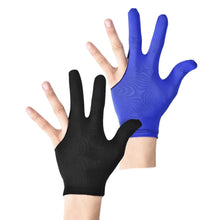 Load image into Gallery viewer, 1PC Professional Billiards Three-Finger Gloves Light Breathable Spandex Gloves Universal For Both Hands Snooker Supplies
