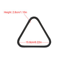 Load image into Gallery viewer, 1PC Billiard Plastic Tripod Rack Multi-Size Set Up Billiard Rack Billiard Supplies

