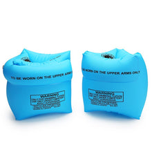 Load image into Gallery viewer, 1Pair Children's Inflatable Swimming Arm Ring Double Air Bag Roller Sleeve Swimming Equipment
