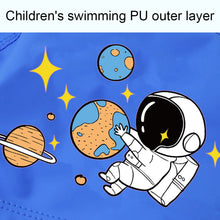 Load image into Gallery viewer, 1PC Children'S PU Coated Swimming Cap Cartoon Print High Elastic Waterproof Ear Protector Breathable Swimming Cap
