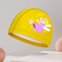 Load image into Gallery viewer, 1PC Children'S PU Coated Swimming Cap Cartoon Print High Elastic Waterproof Ear Protector Breathable Swimming Cap
