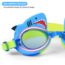 Load image into Gallery viewer, 3-16 Years Children Cartoon HD Swimming Goggles Waterproof Anti-Fog Swimming Safety Goggles Professional Swimming Equipment
